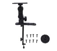 Acouto Support Réglable à 360 ° pour Détecteur de Poissons de Kayak, Base à Bille de 1,5 Pouces, Force de Serrage de 18 LB pour 4 Vivid 4cv ECHOMAP Plus Lowrance Elite Hook Humminbird 5
