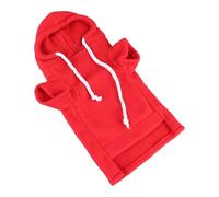 Acouto Sweat à Capuche pour Furet, Col roulé en Polyester, Vêtements pour Furet avec Chapeau et Manches, Pyjama épais et Chaud à Deux Pattes, Vêtements pour Petits Animaux de Compagnie pour Une