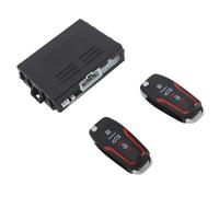 Acouto Système d'alarme de sécurité de Voiture Système d'entrée sans ntivol DC12V avec Télécommande et Kit de Bouton 'arrêt de Démarrage du Moteur Moni 'immobilisation Antivol