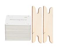 Acouto Table de Cartes de Tissage, Outils de Bricolage avec Sac en Tissu de Tissage, Durable, Ne Se Déchire Pas, Cartes de, Métier à Tisser, Tablette, de, Peigne à Tisser, Métiers à pour le,