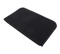 Acouto Tapis de Litière Imperméable pour Chat, Tapis de Collecte Imperméable à L'urine, Design en Nid d'abeille, Grand 30 X 24 Pouces pour Bacs à Litière pour Chat (L)