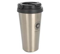 Acouto Tasse à café Isolée avec Couvercle Tasse à café de Voyage en Acier Inoxydable à de Voiture Isolée Portable dégradé Jaune Périodes de 500 ML. Préférez la Conservation des Boissons Sa