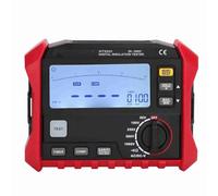 Acouto Testeur d'isolation Megohmmètre Haute Précision Multimètre Numérique pour Terre avec Rétro-éclairage d'isolation Tester le Testeur Mégohmmètre Isolant Testerdigital Insulati