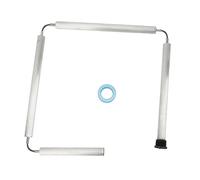 Acouto Tige d'anode de Chauffage Flexible de 44 Pouces, Filetage NPT de 3/4 Po, Diamètre de 19 Mm, Compatible avec A.O. Smith, Rhe Tige d'anode Flexible, 'anode Chauffante, 44 Pouces, de