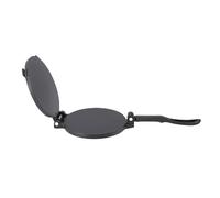 Acouto Tortilla et Tortilla Makers 7,3 Pouces, Construction Robuste, Poignée Ergonomique, Fabricant de Pain Plat Manuel pour Cuisine, Camping, Barbecue en Fonte de, Lourde Fonte