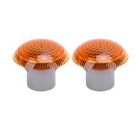 Acouto Tourn de Lampe du Signal Remplacement de la Lumière pour le Connect 2010-2021 2pcs Installation avec le Matériau ABS Correspond à OEM 9T1Z13K376A (couleur jaune)