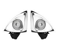 Acouto Tweeter 4D 64 Couleurs avec éclairage Ambiant LED de Remplacement pour Classe W213 2017-2021 Remplacement pour Tweeters de Voiture W213 4D de Haut-Parleur de Voiture de Haut-Parleur à Rotation