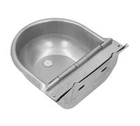 Acouto Vache Automatique Waterpot en Acier Inoxydable Baule à Chair Clamhell Unified Management Boîte BOLL BUSTION pour Les CAVÉS