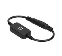 Acouto Variateur de Bandes Lumineuses LED DC 12 V-24 V 6 A, Variateur de luminosité LED, Contrôleur pour Bande Lumineuse, Corde, il Suffit de le Faire avec Votre Puissance Tactile Moins 3