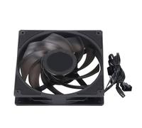 Acouto Ventilateur de CPU 140 Mm 5v Argb 2000rpm 4 Broches PWM MFDB Pression Dynamique Ventilateur de Refroidisseur de Cas de Inverse pour PC White équipé Huit avec AT Silicon Fancpu Fancase Color