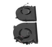 Acouto Ventilateur de Remplacement 4 Broches pour Ordinateur Portable, pour Blade 15 RZ09-0369A RZ09-0369 -0369AE22, DC 5V 0,5A, ABS et Alliage D'aluminium (CPU et GPU)