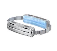 Acouto Ventilateur de Taille Portable, Ventilateur de Ceinture de Compression de Glace, de Refroidissement Rechargeable par USB, Supporte 3 Niveaux de Vitesse du Vent pour les Travailleurs en Plein