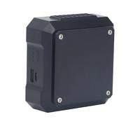 Acouto Ventilateur de Taille Rechargeable 4000mAh, Bloc Batterie 7,5m/s Vent Fort 3 Vitesses, Ventilateur de Cou Portable avec Sangle de Taille et Clips Doubles pour Travail Randonnée (BLACK)