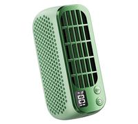 Acouto Ventilateur Portable sans Lame, Ventilateur de Refroidissement de Bureau Rechargeable par USB avec Veilleuse, Prend en Charge 5 Vitesses de Vent et 2 Modes d'éclairage pour la Maison, le