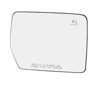 Acouto Verre de Rétroviseur Chauffant Transparent, Dégivrage Rapide, Désembuage, Lentille en Verre de Rétroviseur Droit 4L3Z 17K707 DA, Fonction de Chauffage REM, Miroir Chauffant, de Miroir (À