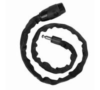 Acouto Verrou de sécurité pour Vélo, Antivol pour Vélo avec clé, Antivol de Chaîne de, Câble en Spirale et Chaîne, Matériau de Protection épais, Tissu d'utilisation pour l'acier et la sécurité du