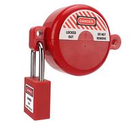 Acouto Verrouillage de Valve de Verrouillage avec Cadenas Résistant à la Chaleur, Impact pour Robinet de Gaz, Nylon renforcé pour de Valve de, Dispositif de de LockGate, Dispositif de de ValveLOTO