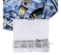 Acouto Vis sans Tête en Acier Inoxydable, Jeu de Pointes Coniques à Douille Hexagonale en Acier Inoxydable pour Instruments de Précision, Assortiment de 200 Pièces avec Boîte de Rangement pour