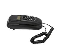 Acouto VTC?50 Téléphones Fixes Téléphone Mural Numérique Portable avec Identification de l'appelant pour Le Bureau d'affaires à la Maison et la Vie Bien Rangée Les Petites Salles de Bureau Peuvent