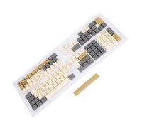 Acouto XDA Keycaps 125 Retro PBT Key Cover Set Dye Sublimation Keycaps pour Clavier Mécanique Opaque Uniquement Les Touches de Clavier Les Non XDA KeycapsPBT Key Cover SetMechanical Keyboard