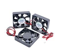 ACP5010 5cm 50mm ventilateur 50x50x10mm DC5V 12V 24V 2pin ventilateur de refroidissement adapté au micro-châssis routeur onduleur chargeur d'alimentation (Color : 24V Sleeve)