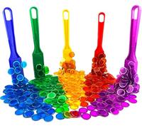 AcpopbM Kit de Bingo Magnétique Jeu Éducatif pour Enfants et Accessoire Pratique de Stockage (5 Ensembles)