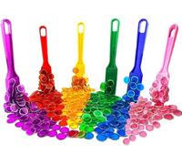 AcpopbM Kit de Bingo Magnétique Jeu Éducatif pour Enfants et Accessoire Pratique de Stockage (6 Ensembles)