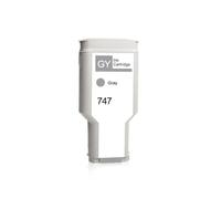 AcqjEYdoX Cartouche d'encre P2V78A P2V79A P2V80A P2V81A P2V82A P2V83A P2V84A, Compatible avec DesignJet Z6 Z9 +(HP747 Gray)