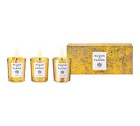 Acqua-di-Parma Home-Fragrance Home-CollectionÉdition limitéeTrio de bougies Bougie Bosco 70 gr. + Bougie Panettone 70 gr. + Bougie Caminetto 70 gr. 70 g