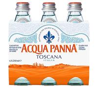 Acqua Panna Lot de 4 bouteilles d'eau minérale naturelle 25 cl