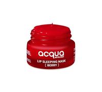 Acqua Perfection Lip Sleeping Mask Berry - Overnight Hydrating Lip Treatment with Murumuru Butter, Coconut & Shea Oil - Moisturizing, Smoothing & Plumping - 15ml