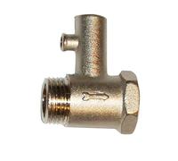 Acquaclick - Soupape de sécurité pour chauffe-eau 1/2 sans levier - Chrome, En stock