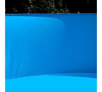 ACQUAMARINA / WHITE POOL liner de piscine ovale 730x360 cm