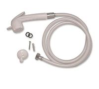 Acquastilla 104826 Douchette à bouton blanche avec tube