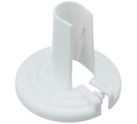 Acquastilla 113087 Rosace ouvrable blanche avec clou, multicolore