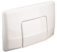 Acquastilla 114582 - Plaque de commande WC blanche Oliver 603001