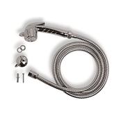 Acquastilla 115765 Douchette à bouton poussoir chromé avec tube