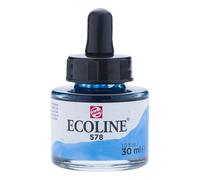 Acquerello Ecoline Avec Compte-Gouttes 30 Ml Bleu Ciel (Cyan) | Talens