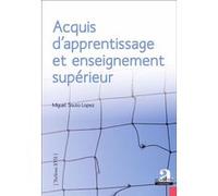Acquis d'apprentissage et enseignement supérieur Miguel Souto Lopez (Auteur)