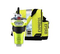 ACR GlobalFix V6 EPIRB avec sac RapidDitch Express - 2343.1 : balise d'urgence fiable avec sac à dégagement rapide pour un déploiement rapide dans des situations critiques.