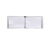 ACRaBoss Présentoir Mural Pour Affiches, Classeur Mural A3, 10 Pochettes (42 X 29,5 Cm)/White/10 Pockets