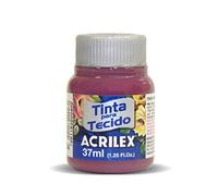 Acrilex Peinture textile à l'eau Fuchsia 37 ml Réf. 804