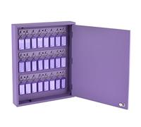 Acrimet Armoire à clés 24 positions avec 24 étiquettes de clés (couleur violette)