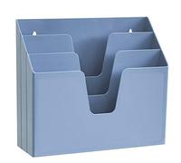 Acrimet Horizontal Trieur Organisateur de Document A4 (Plastique) (Couleur Bleu)