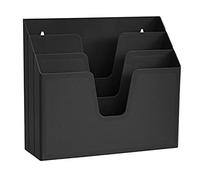 Acrimet Horizontal Trieur Organisateur de Document A4 (Plastique) (Couleur Noir)