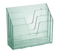 Acrimet Horizontal Trieur Organisateur de Document A4 (Plastique) (Couleur Vert Transparent)