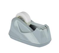 Acrimet Premium Dévidoir de Ruban Adhésif de Bureau, Plastique, Base Antidérapante (Résistant) (Couleur Gris)