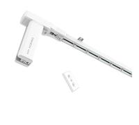 ACRIMO Rail de Rideau Motorisé avec Télécommande, Longueur Jusqu'à 3m (prise UE)