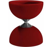 Acrobat diabolo 105 caoutchouc 12 x 10,5 cm rouge
