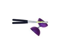 Fehn Diabolo Acrobat 105 caoutchouc avec baguettes aluminium 12 x 10,5 cm violet